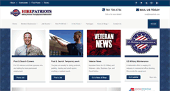 Desktop Screenshot of hirepatriots.com