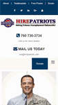 Mobile Screenshot of hirepatriots.com